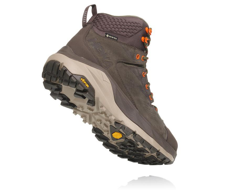 Sapatilhas Hoka One One Masculino Marrom - Kaha Gore-Tex - 809-TKYFIA